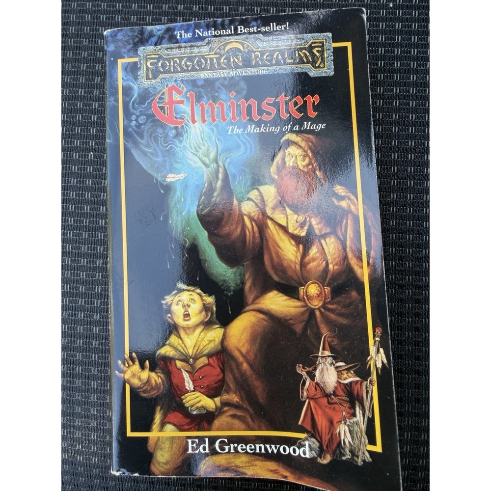 ELMINSTER Forgotten Realms Making a Mage Ed Greenwood (1994) Wizard SF paperback
